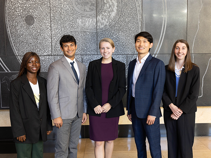 Group photo of student fellows.