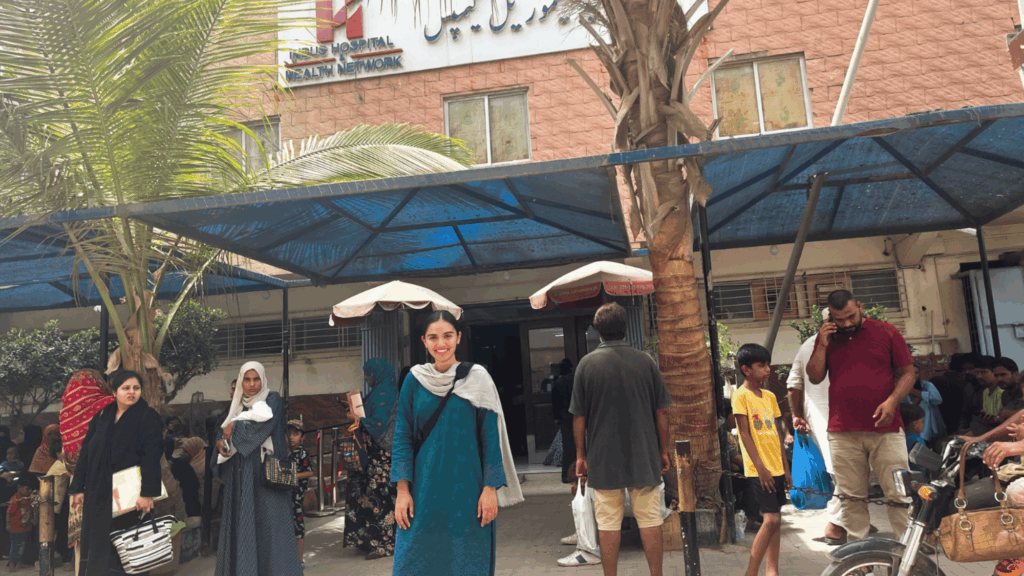 Amara Saleem in Karachi.