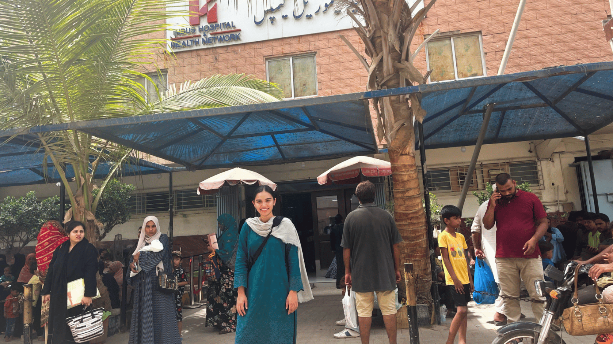 Amara Saleem in Karachi.