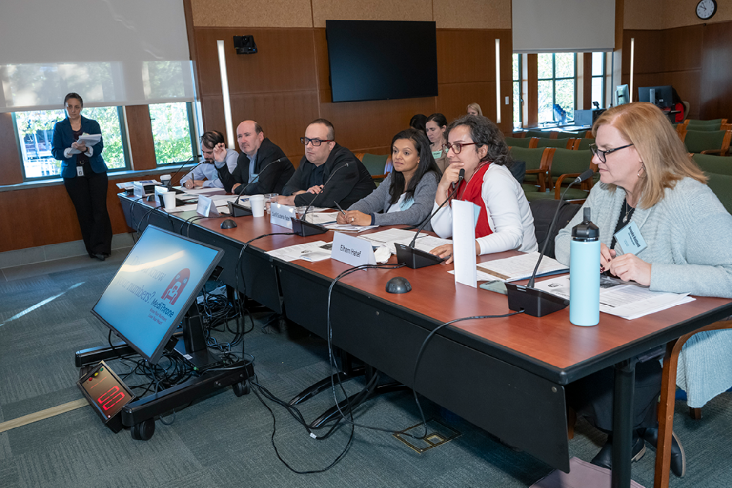 A panel of judges