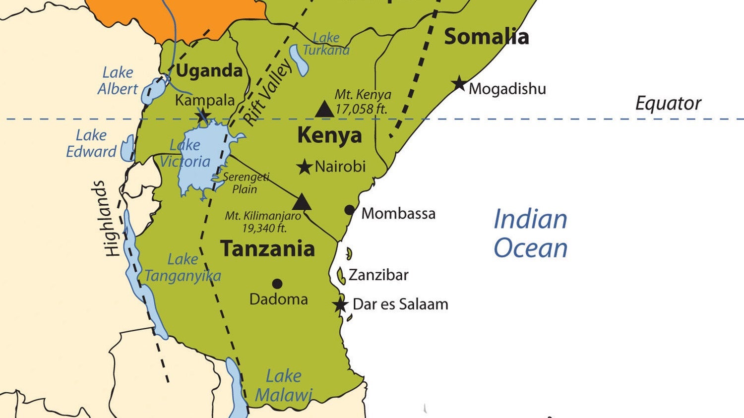 Map of Africa